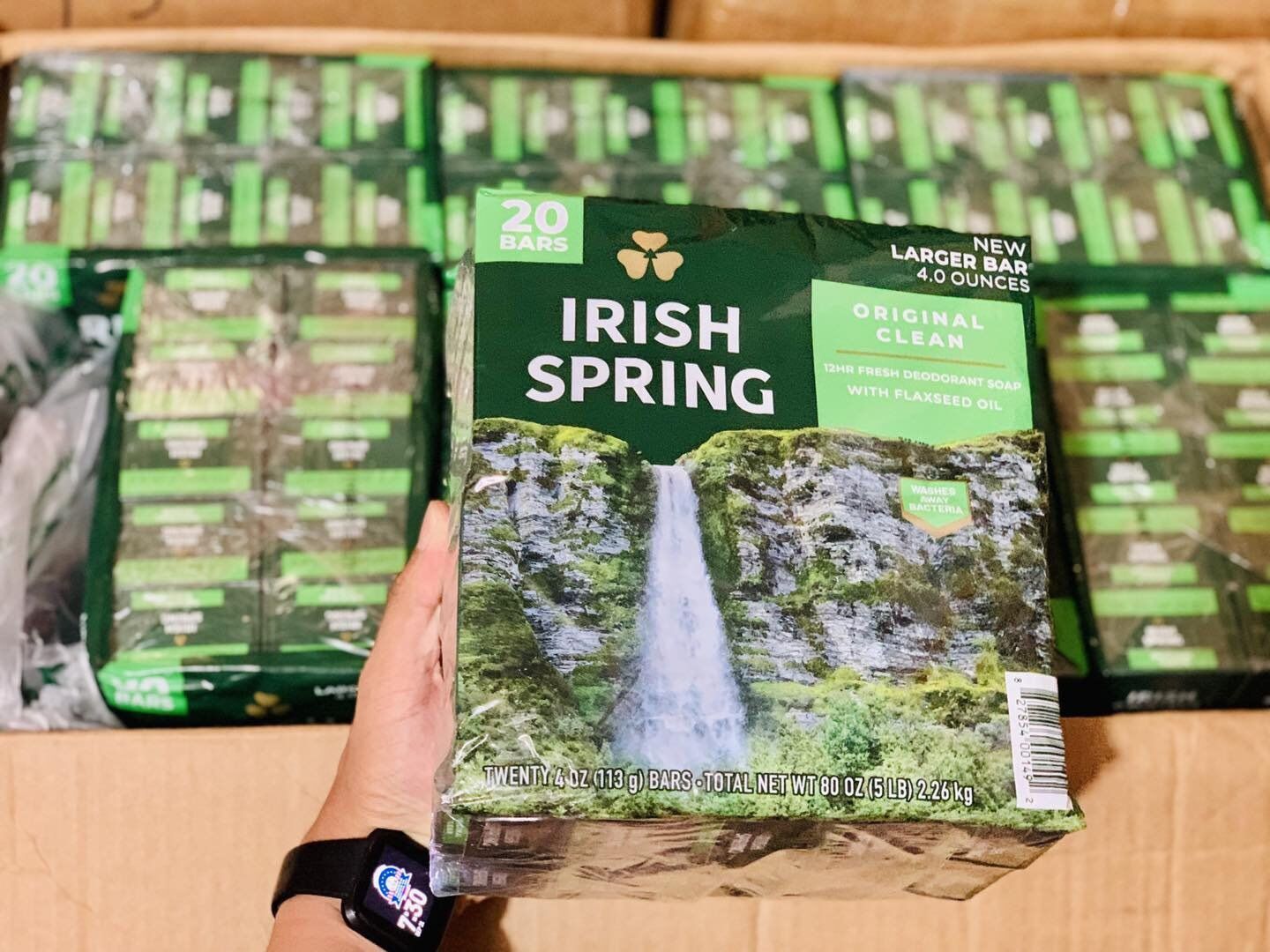 1 cục XÀ BÔNG IRIS SPRING ORIGINAL MỸ 113g 🍀