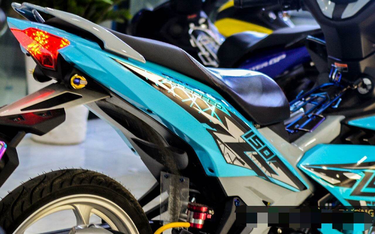 tem rời exciter 150 xanh