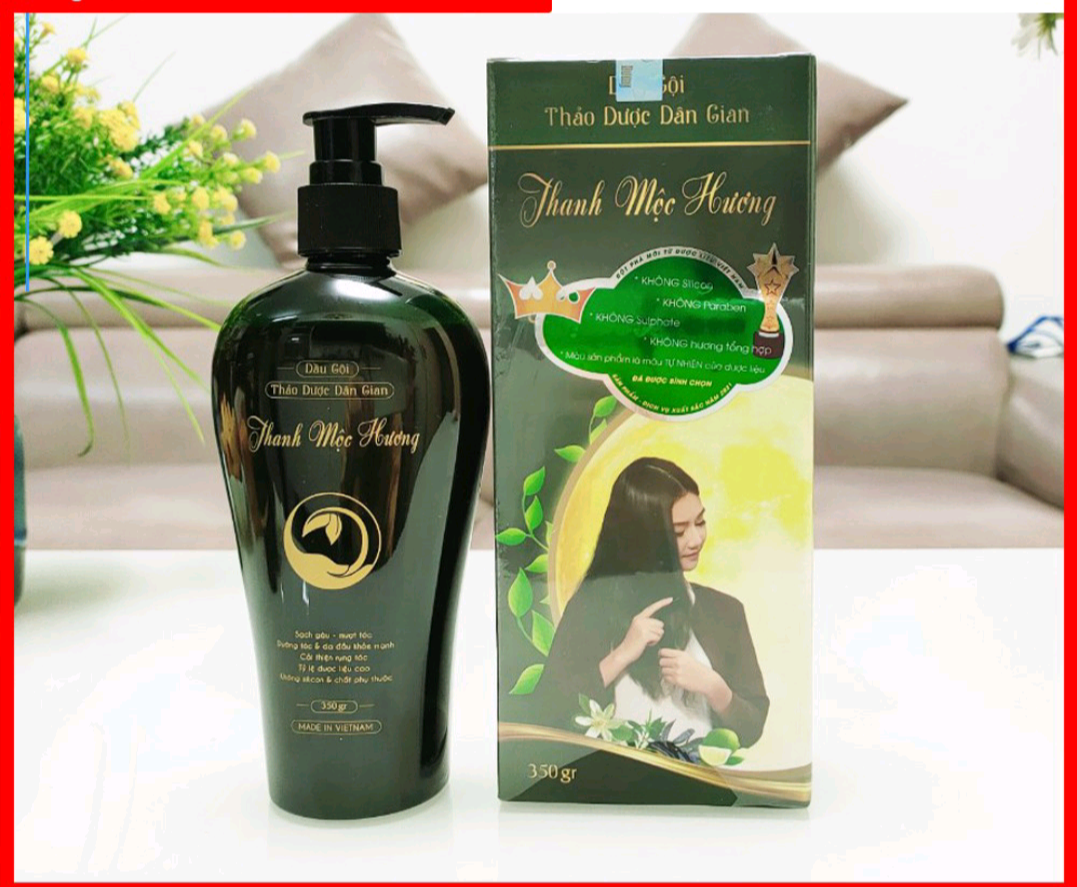 Dầu gội dân gian thanh mộc hương mẫu mới kích,thích mọc tóc,