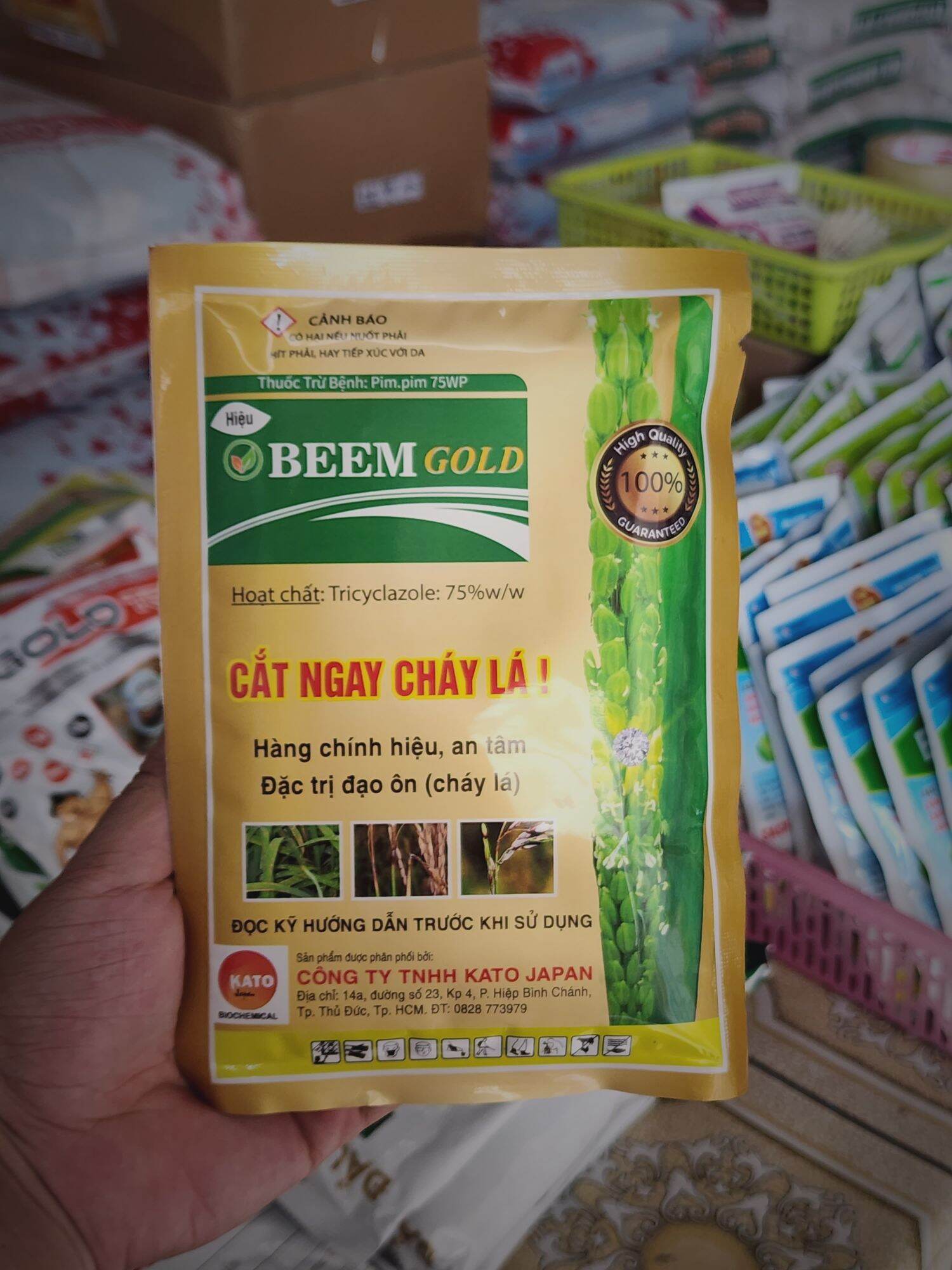 Thuốc trừ bệnh Beam Gold 75wp 100gr