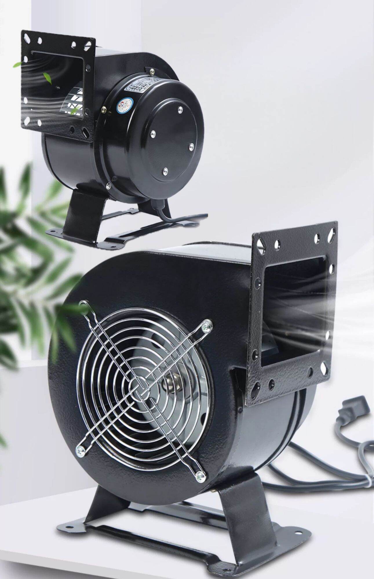 EAK - Quạt sò tủ sấy  - sò máy hút khói 120W 220V 130FLJ2 / IP54 / 450m3/h / 400Pa , động cơ nằm ngoài - cánh có thể tháo rời