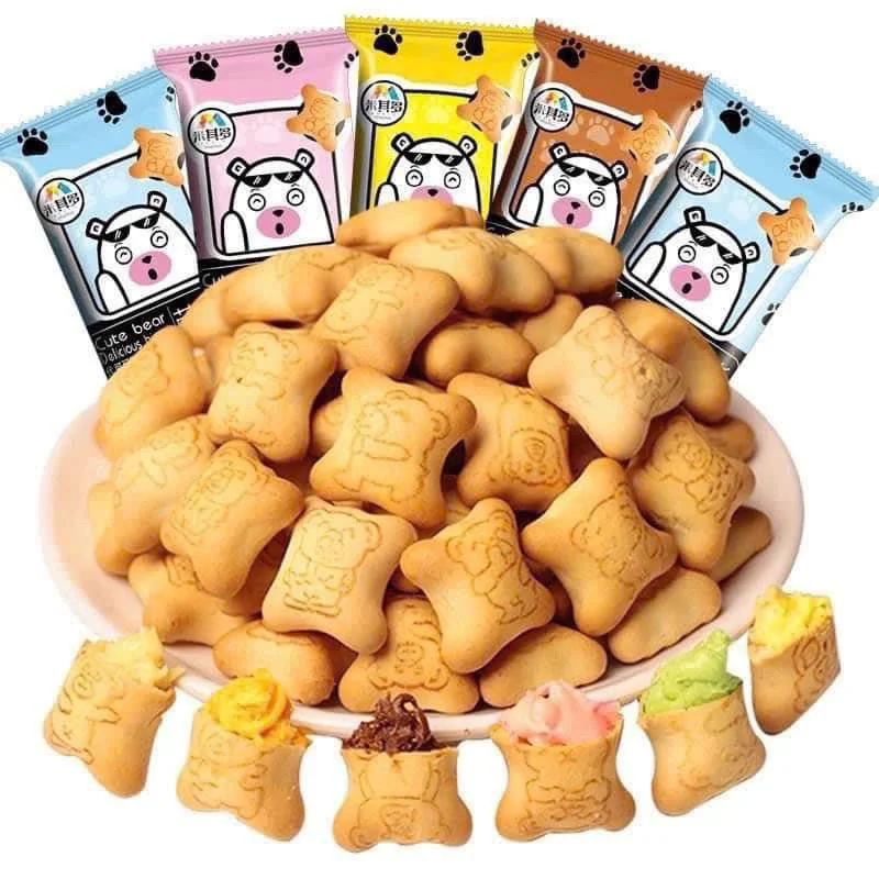Bánh gấu kem mix 4 vị