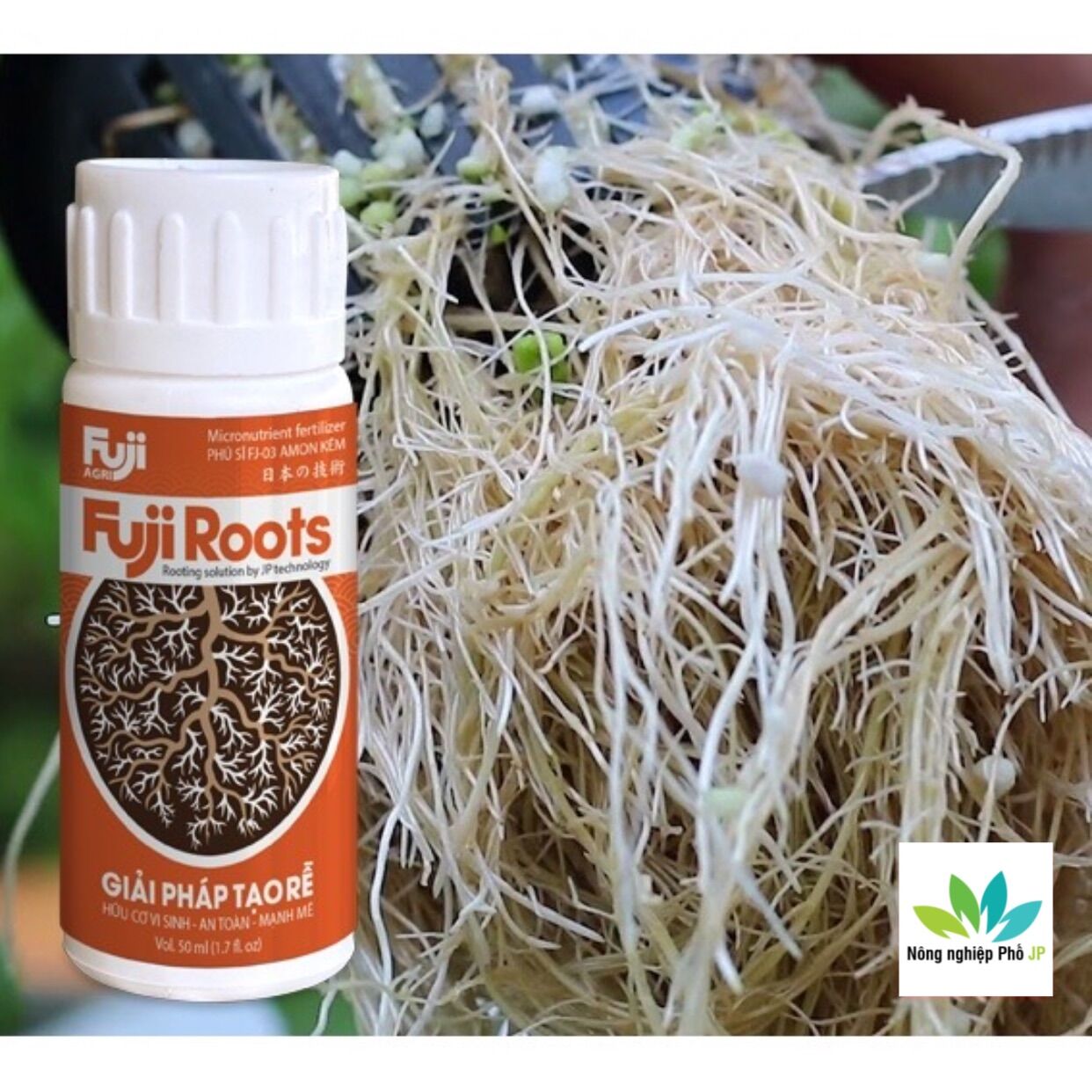 Phân kích rễ Fuji Roots Japan đậm đặc -Dưỡng rễ, không khô rễ 50ml