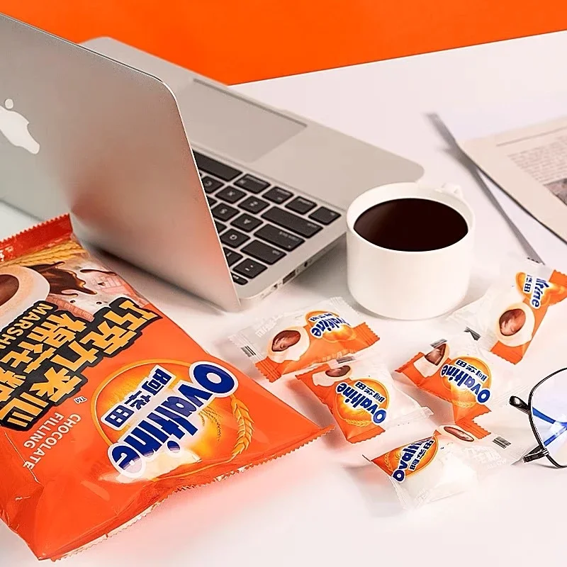 [Bịch 500g]Kẹo Xốp Ovaltine Nhân Socola tan chảy