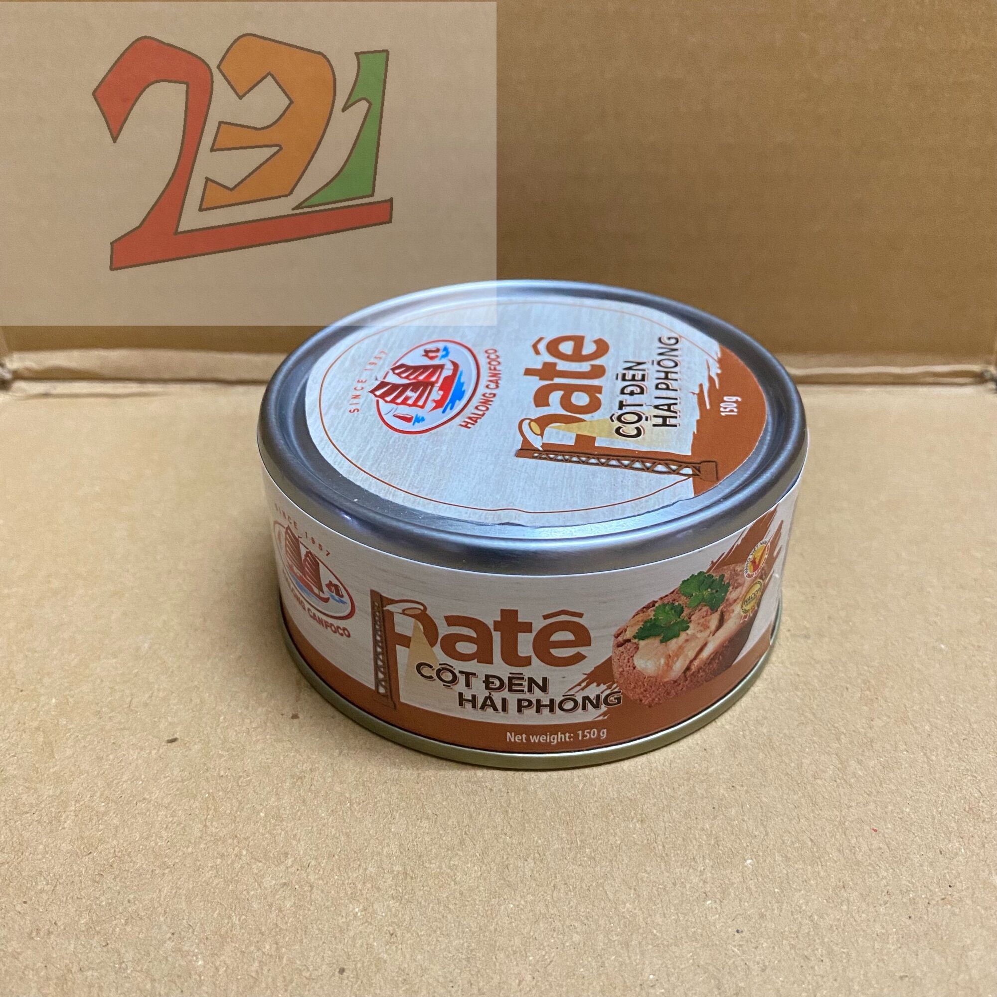 [150g] Hộp Pate Cột Đèn Hải Phòng Canfoco