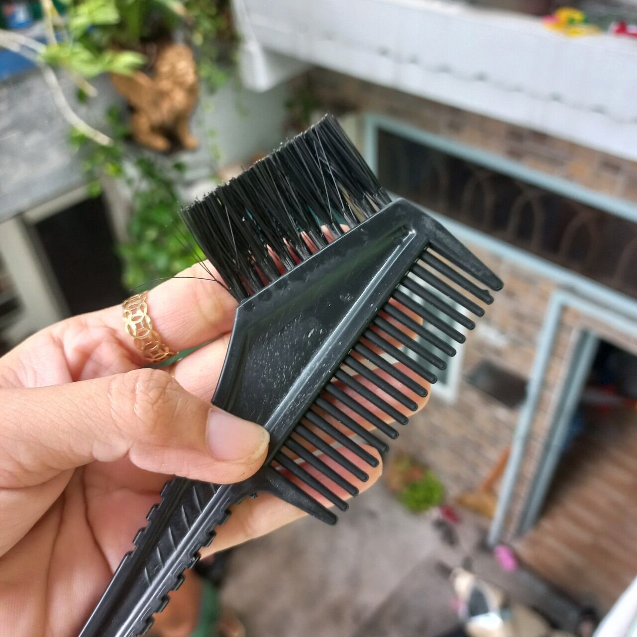 lược chổi nhuộm tóc 2 đầu chải (21.5cm)