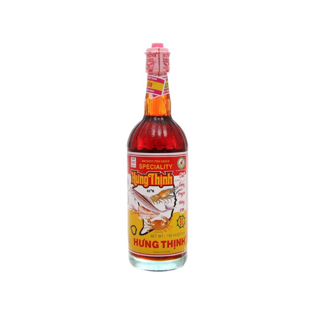 nước mắm hưng thịnh 40 độ đạm 750ml