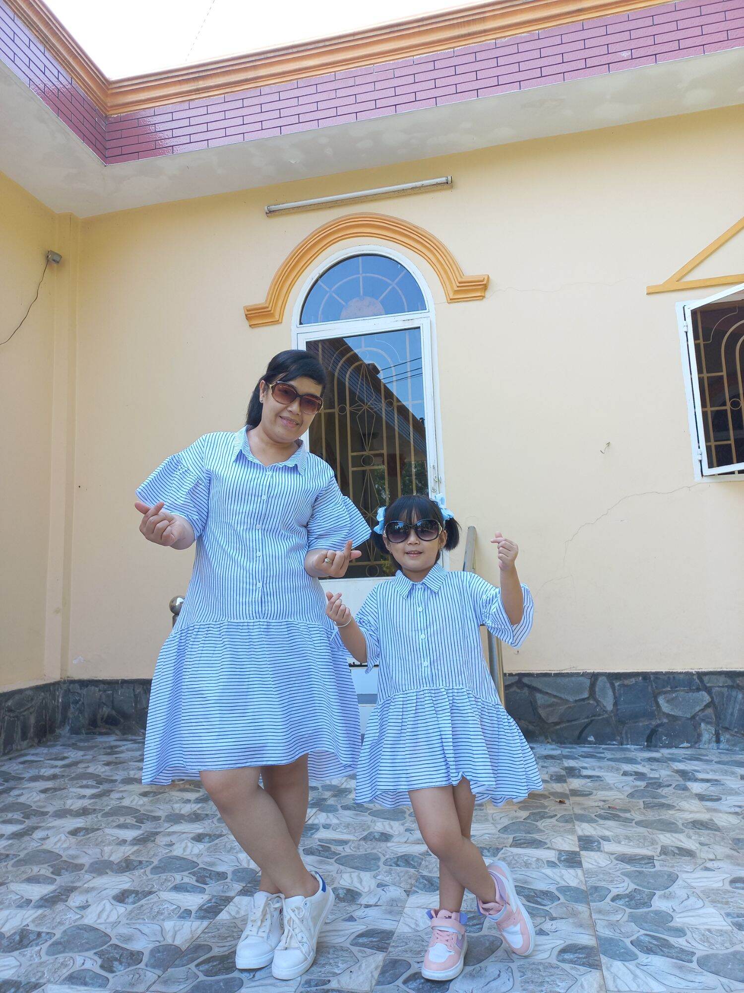 ĐẦM SỌC SOMI BEE BEE KID CUTE
