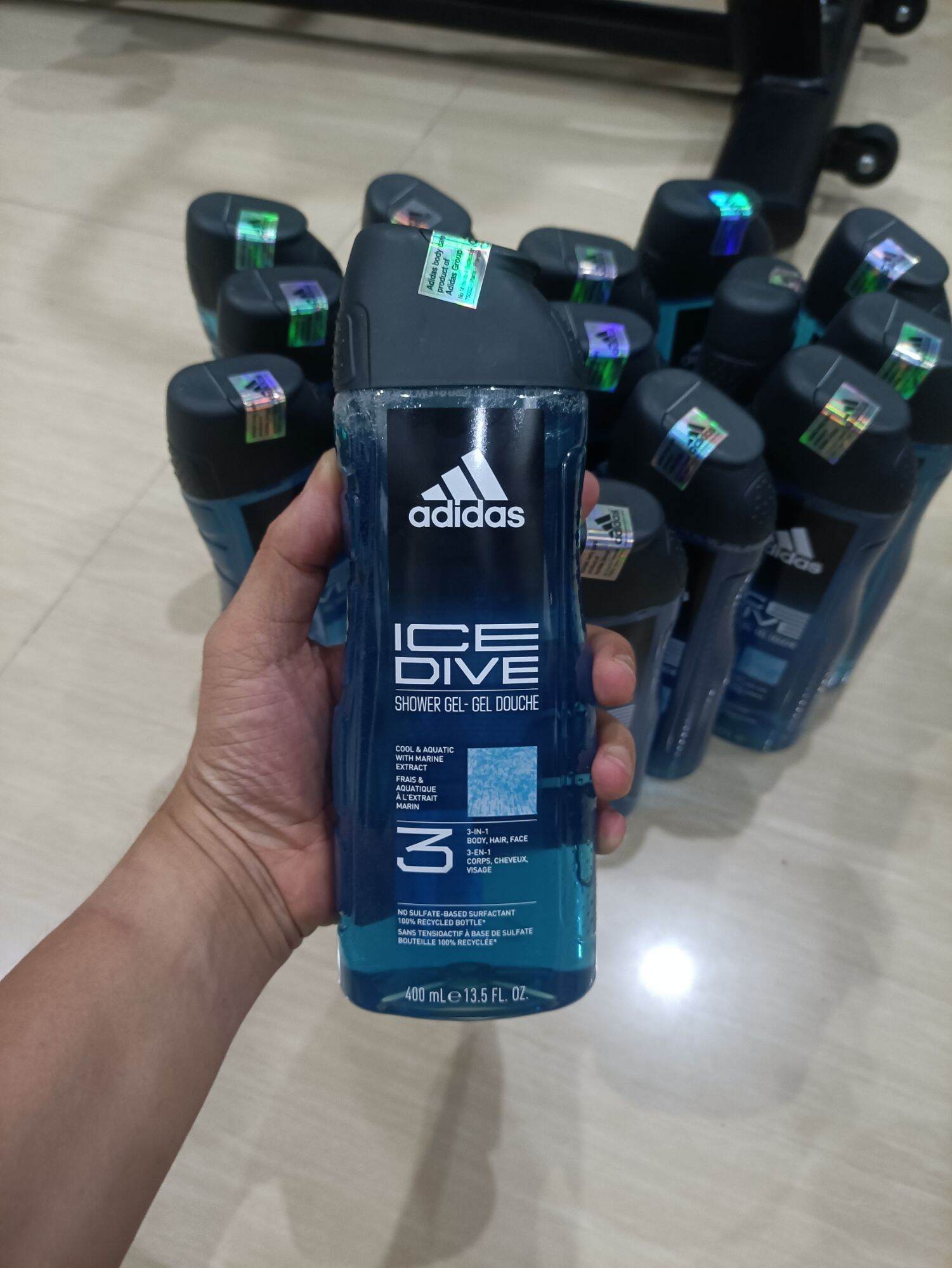 Sữa tắm Adidas ICE DIVE 3in1 (250 - 400 ml)