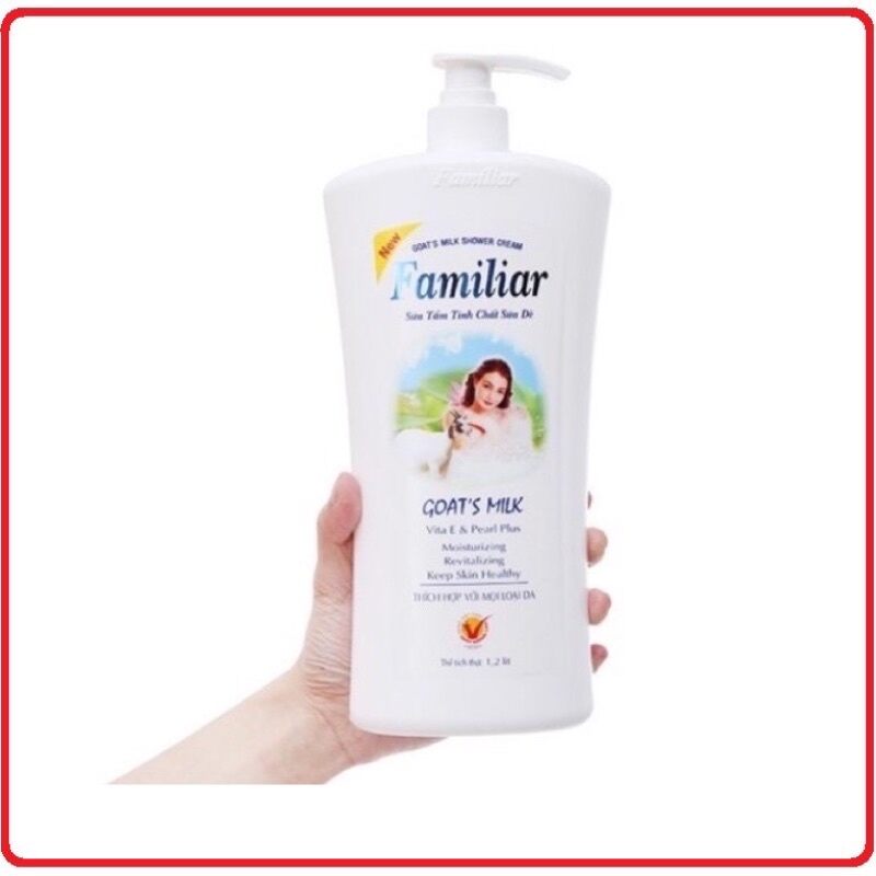 Sữa tắm Familiar Goat's Milk 1000ml