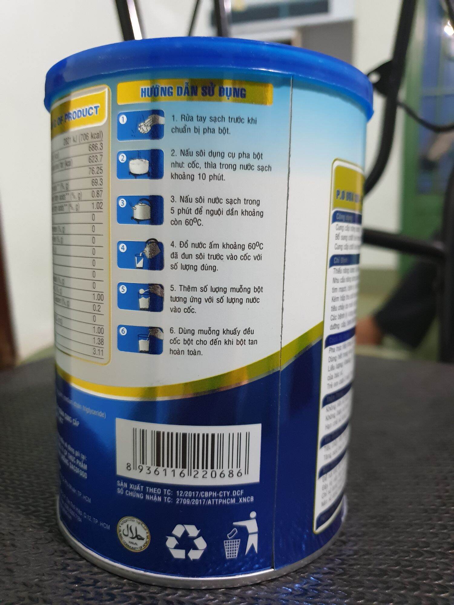 Bột MCT-Medium Chain Triglycerid bột tăng cân trẻ em