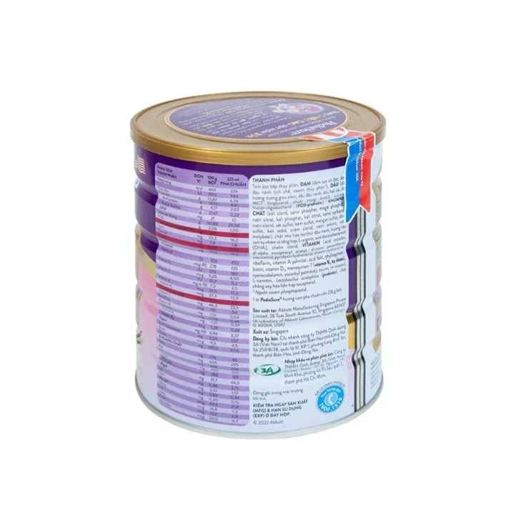 Sữa bột Pediasure 850g,1kg6