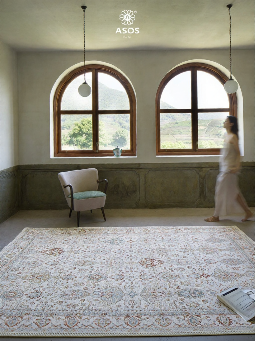 ASOS | Luxury American Retro Living Room Carpet Giá 22,363,000 Đồng*Miễn phí vận chuyển