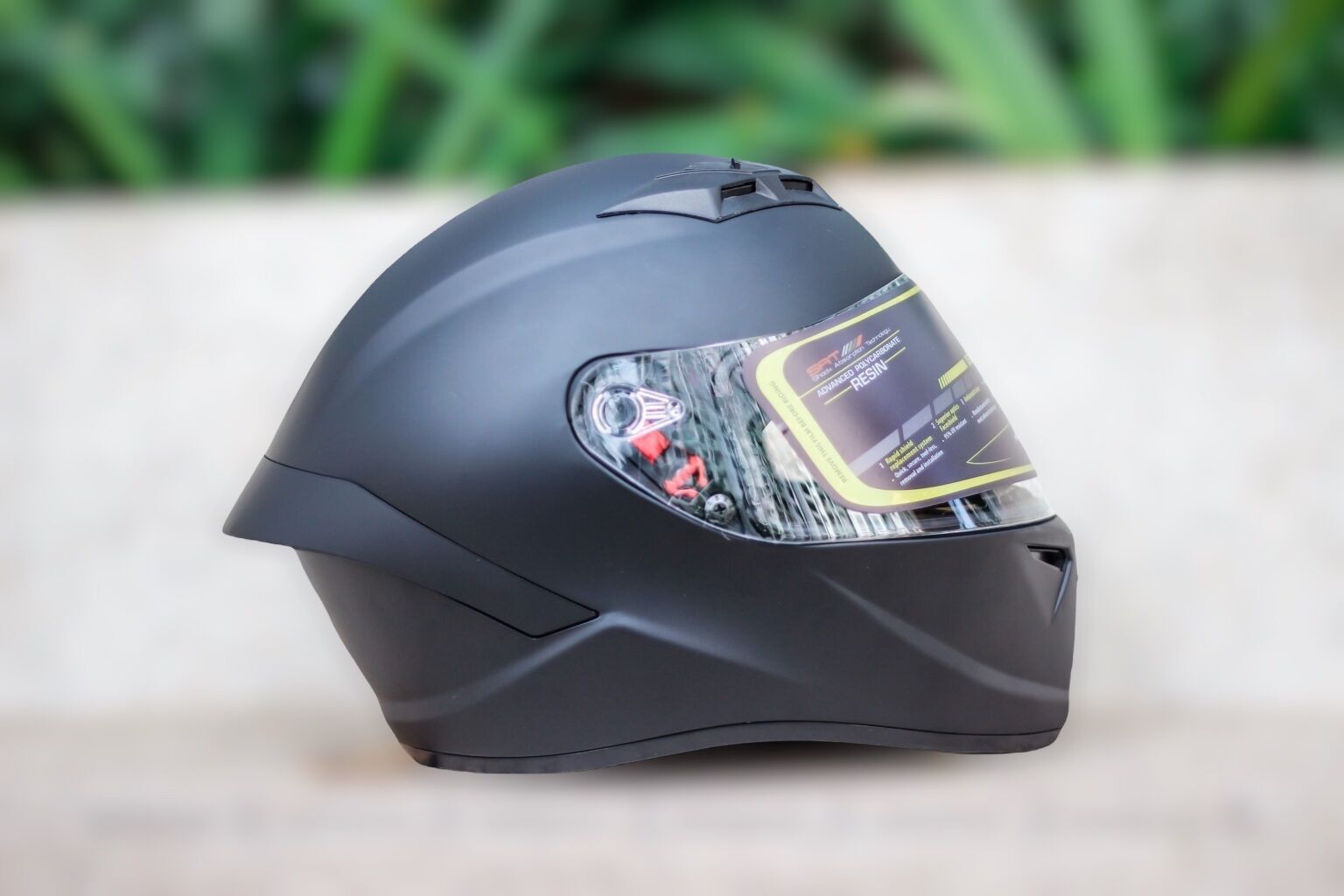 Mũ bảo hiểm Fullface 2 kính Royal M266 đen nhám, kèm túi đựng nón