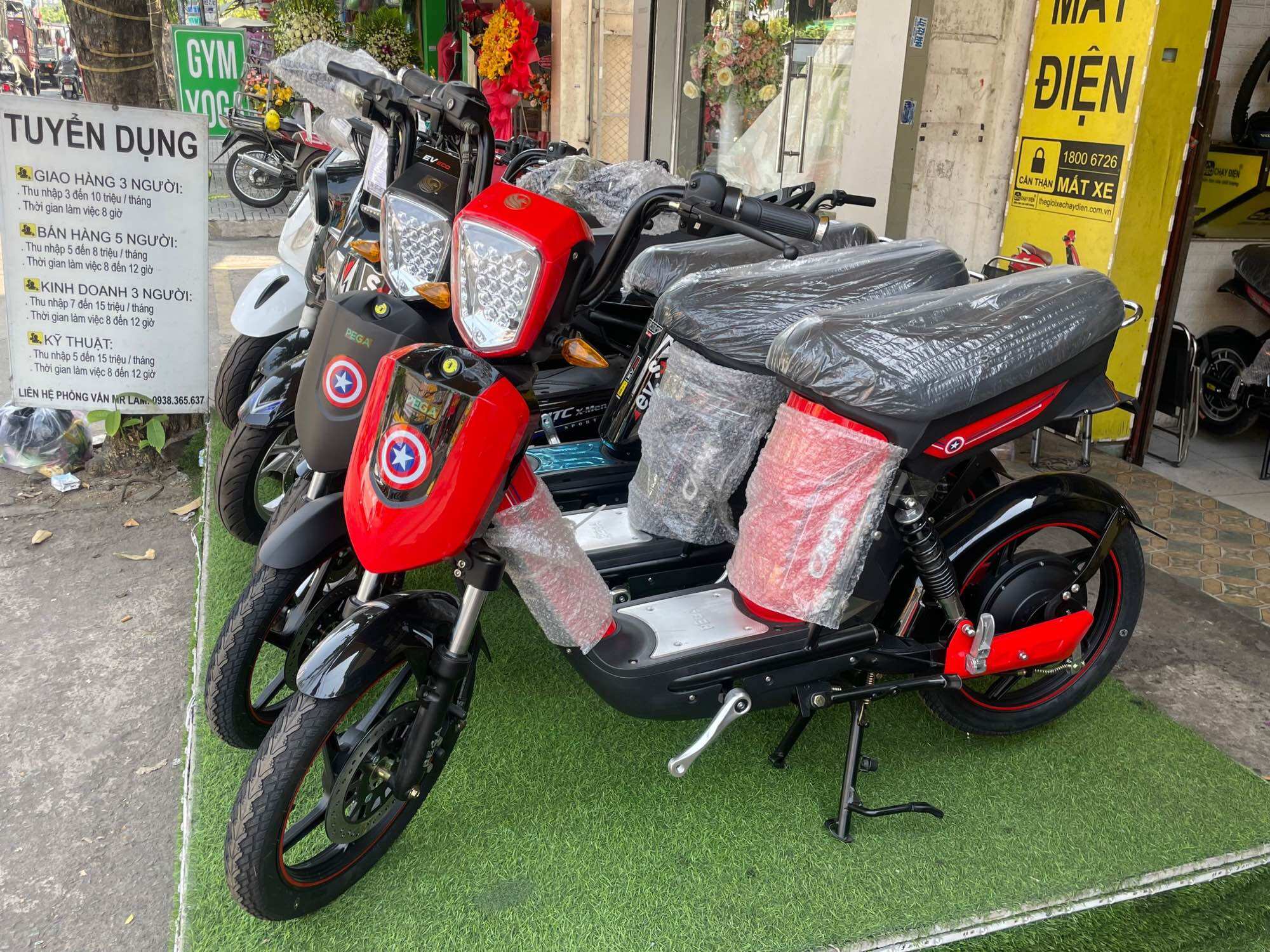 XE ĐẠP ĐIỆN PEGA CAP AS