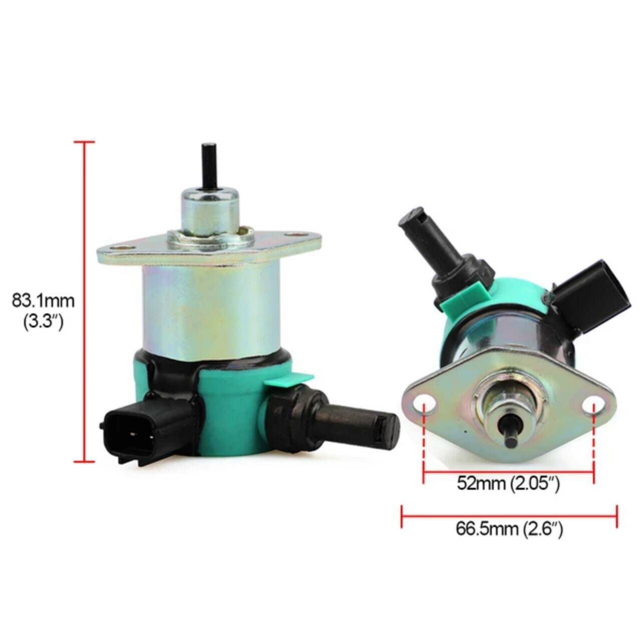 cục tắt máy solenoid 12v cho động cơ Kubota cục tắt máy chuột tắt máy 12vdc cho máy Kubota rơ le tắt