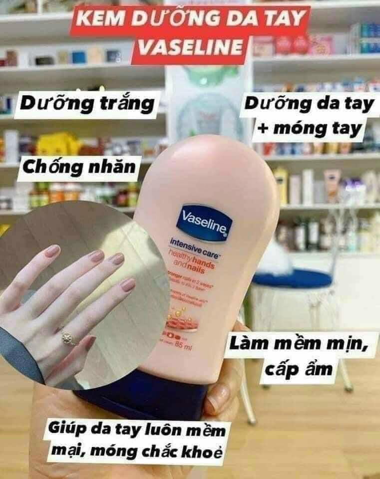Kem dưỡng da tay, móng tay vaseline thái