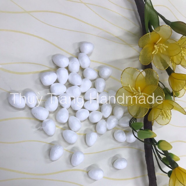 Xốp giọt nước nhí 1.5cm (20 cái) làm nụ hoa