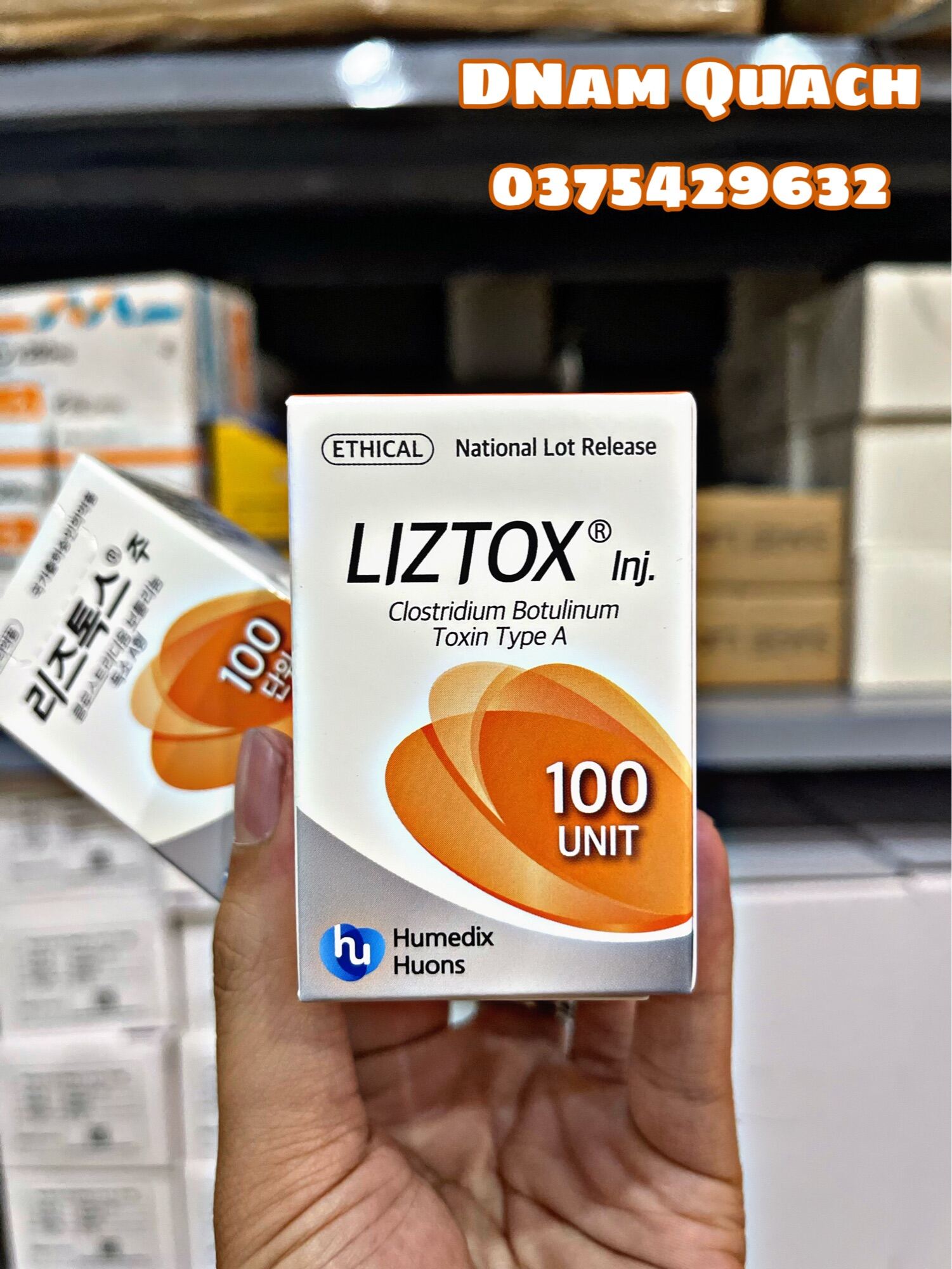 Botox LIZTOX 100unit ( Chính hãng )