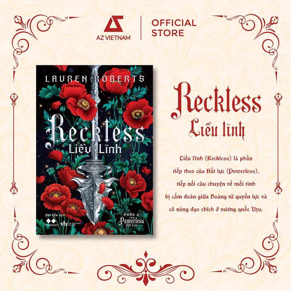 Sách : Liều lĩnh (Reckless)- Lauren Roberts