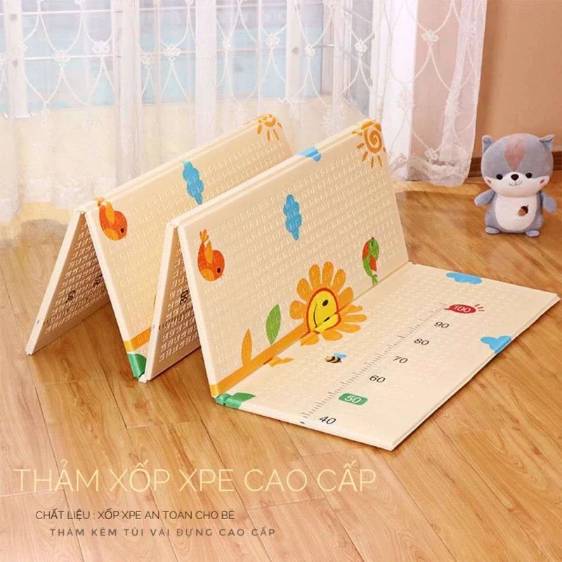 Thảm xốp gấp gọn cỡ 1m8x2m