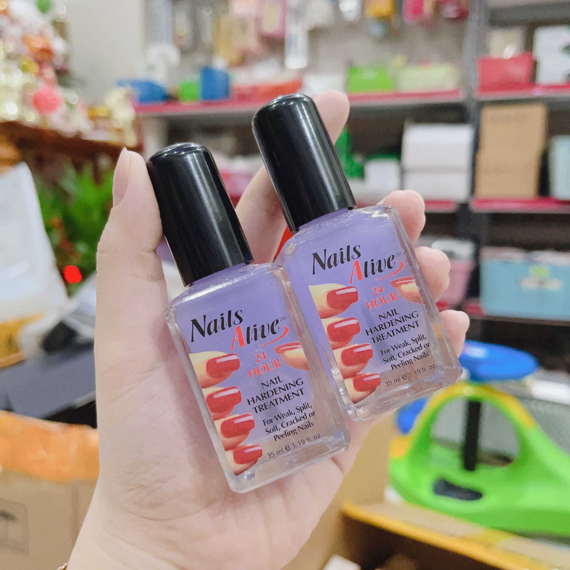 Bộ sơn bóng Seche và Dưỡng móng Nail Alive của Mỹ
