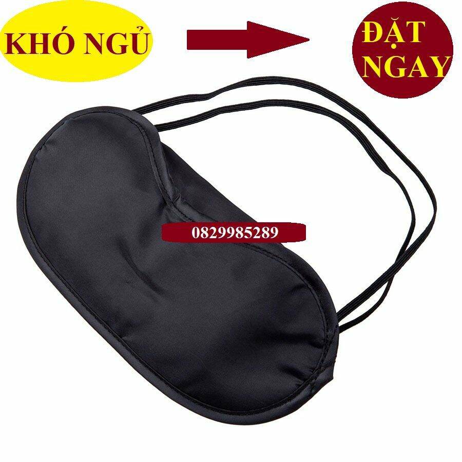 Bịt mắt ngủ trưa vải mềm mại mát rượi