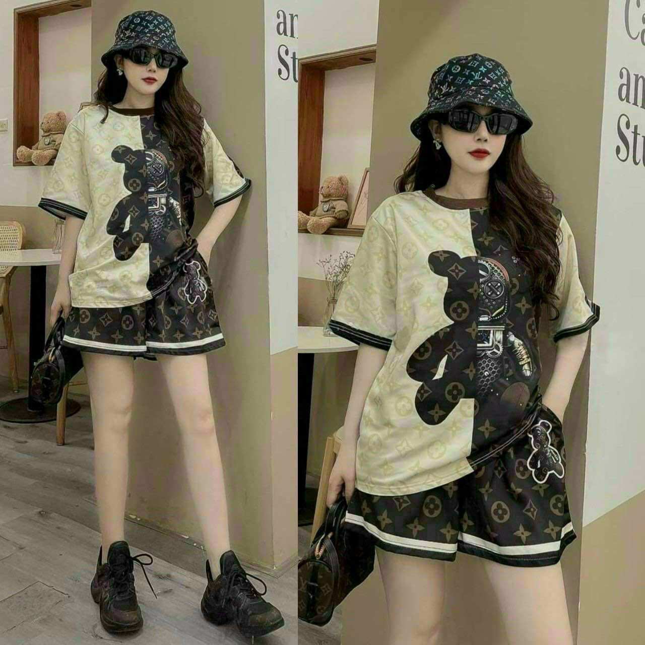 Bộ thun lạnh mịn mát mùa hè đủ size 43-70kg