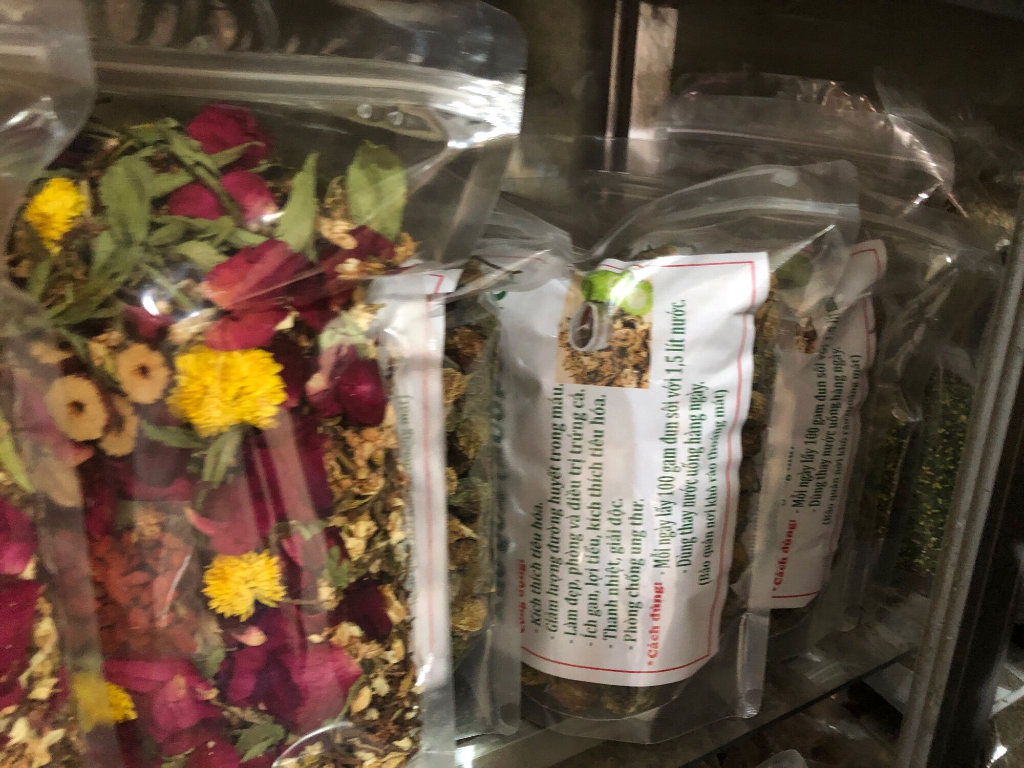 Trà sâm quế