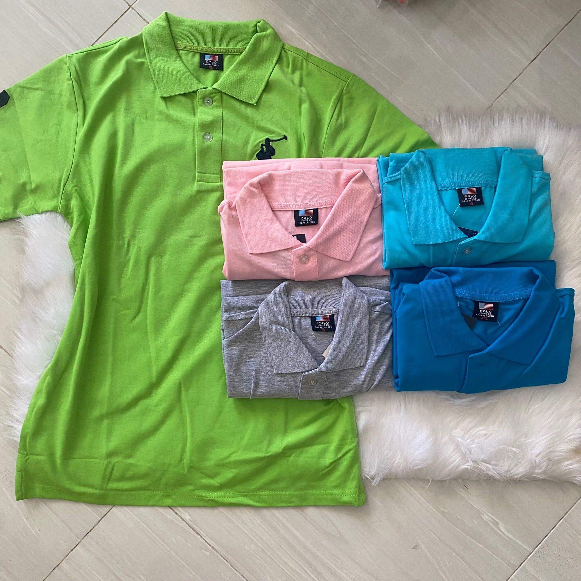 Áo thun nam cổ bẻ, hàng VNXK