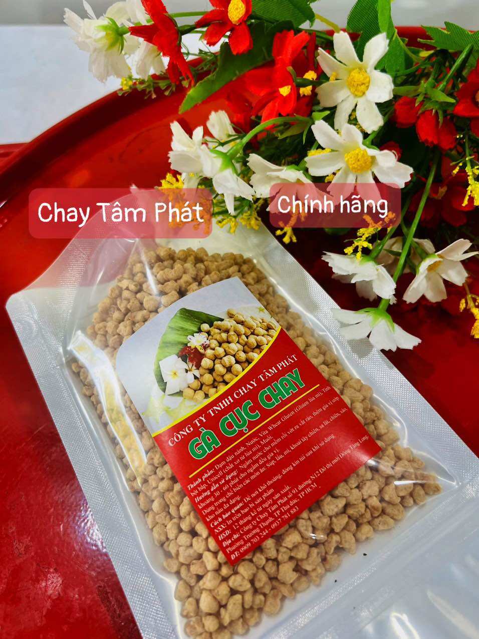 100g thịt bằm chay/ gà cục chay mini/ tuyệt ngon