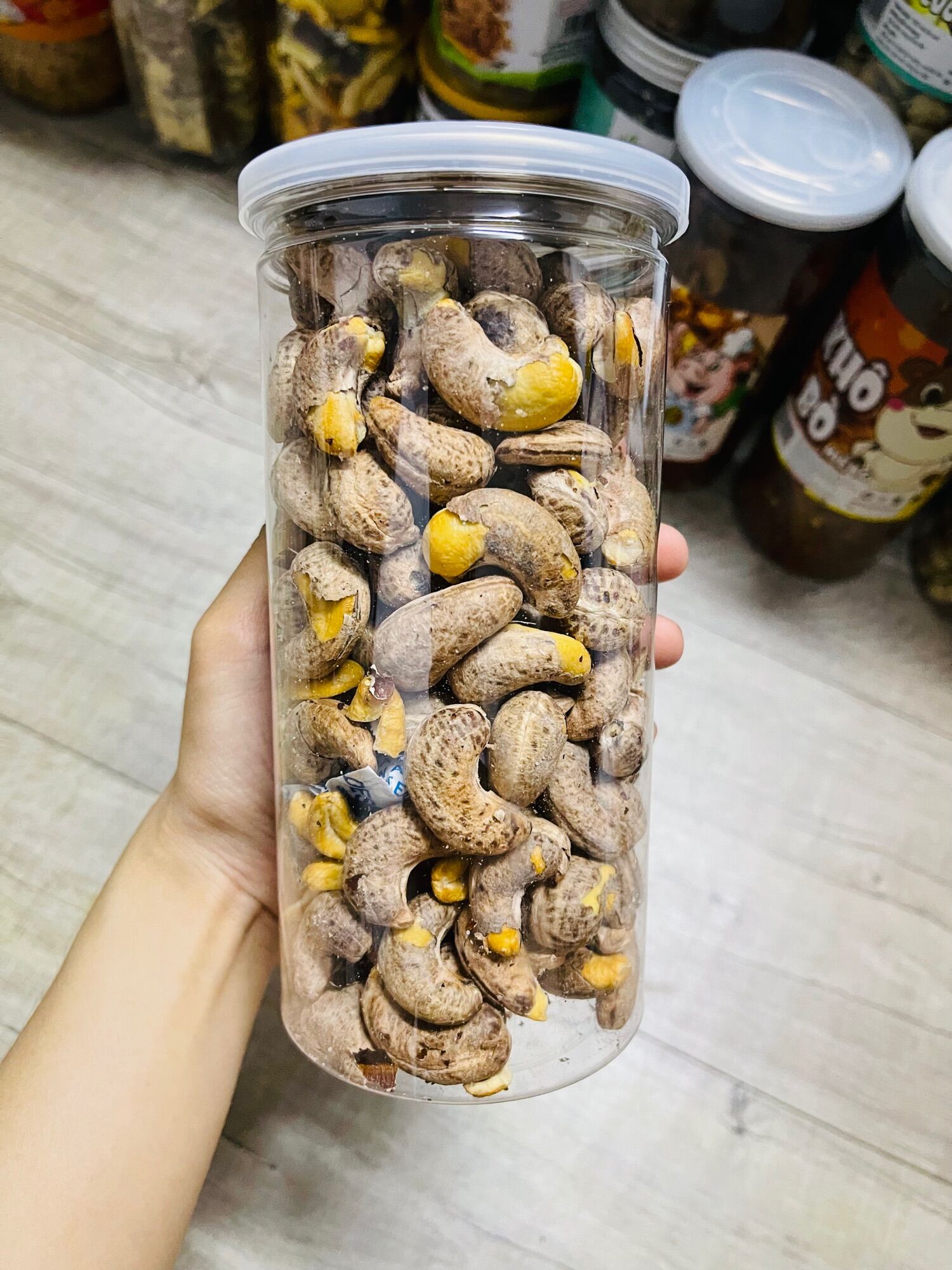 Hạt Điều Rang Muối Hũ Pet 500G