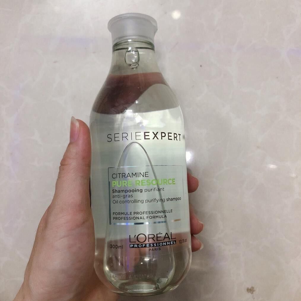 [HCM]DẦU GỘI CHĂM SÓC DA ĐẦU BỊ DẦU LOREAL PURE RESOURCE 300ML