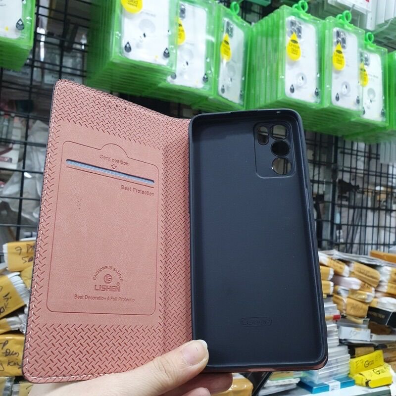 Bao da Oppo Reno6 5G thời trang