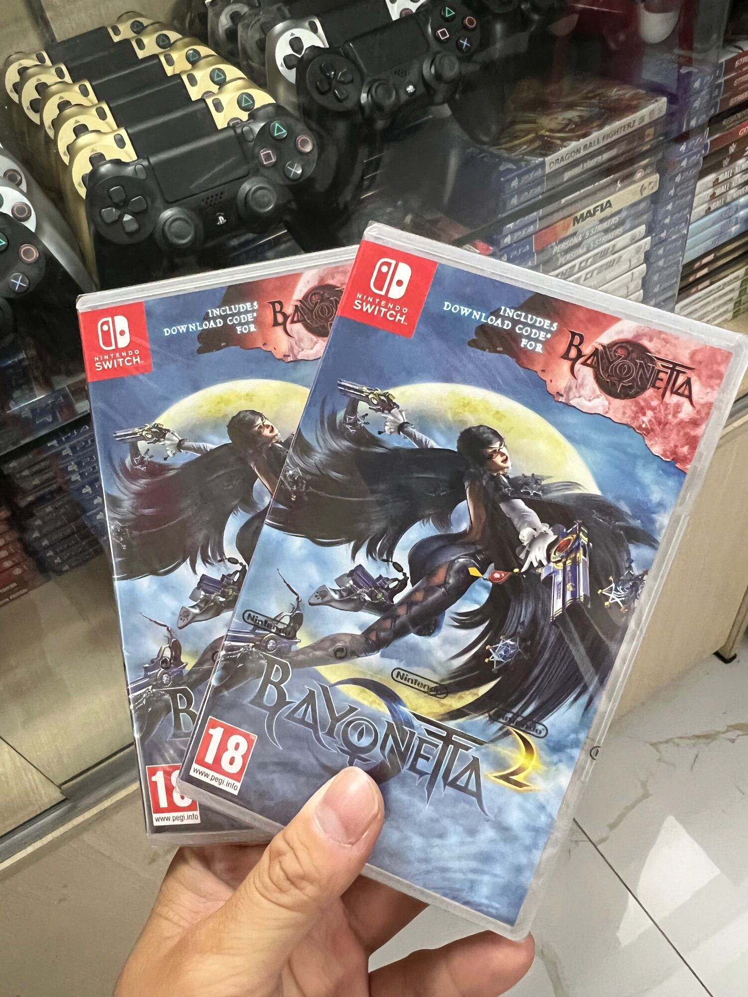 Băng chơi game Nintendo Switch : Bayonetta 1+2
