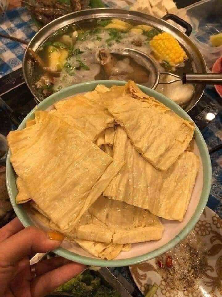 VÁNG ĐẬU KHÔ (tàu hũ ky) 500GR siêu nhiều
