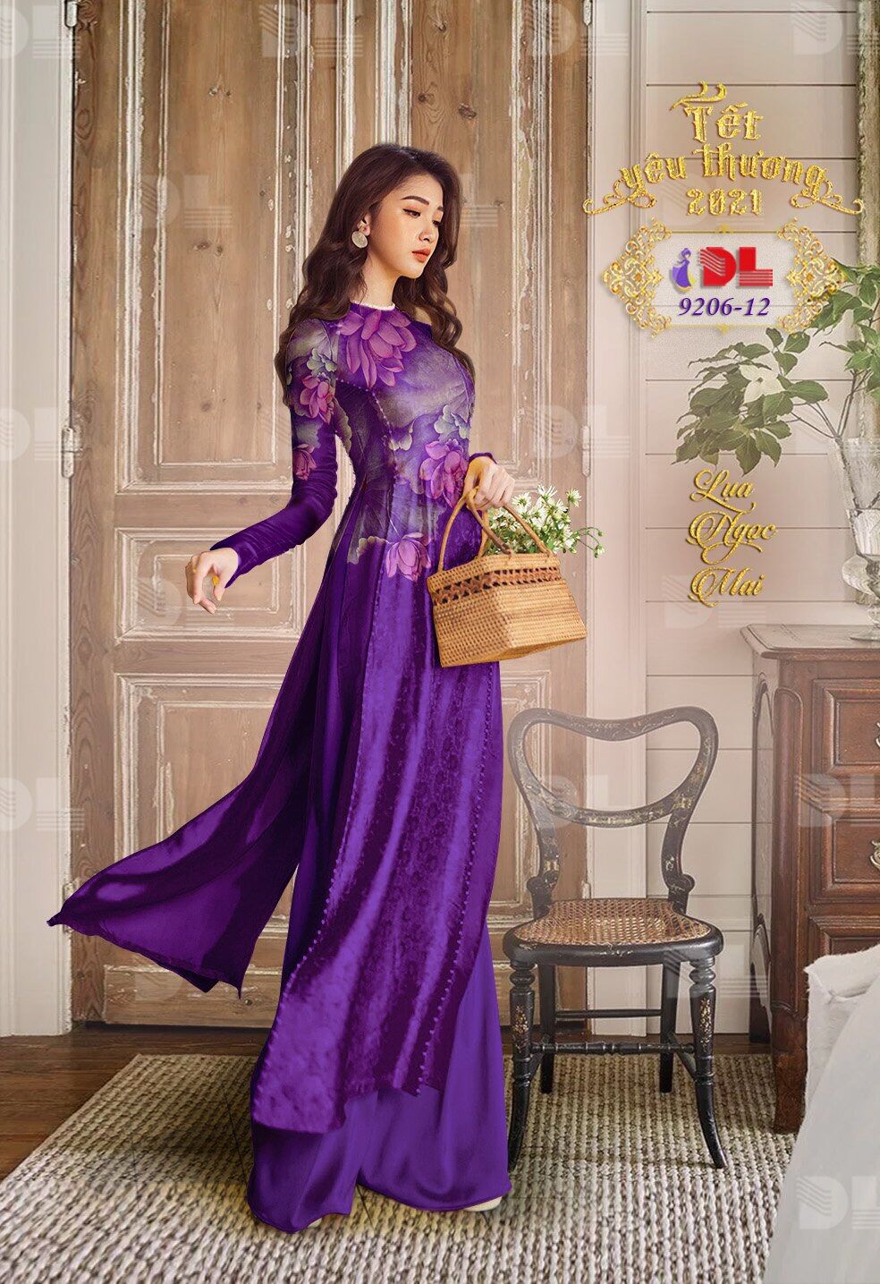 [HCM]Vải áo dài gấm