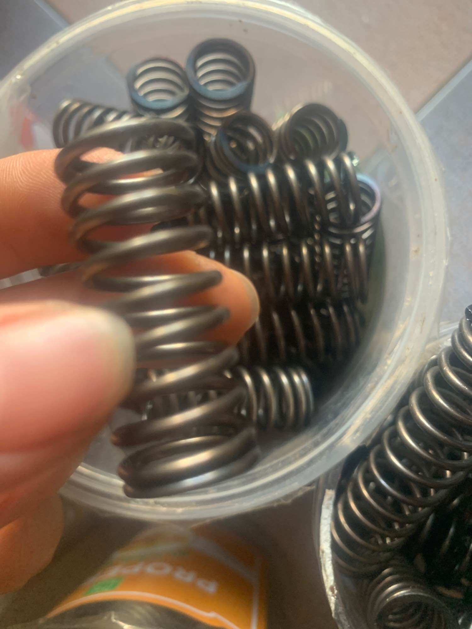 Lò xo nén phi 16 ( sợi 2mm dài 30mm;50;70;100mm)✅✅✅