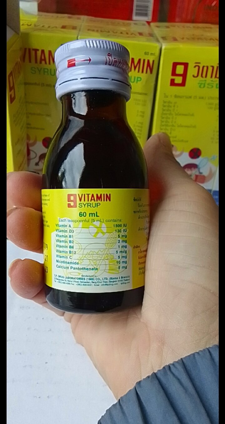 9 Vitamin TP tăng cân cho trẻ em dạng nước