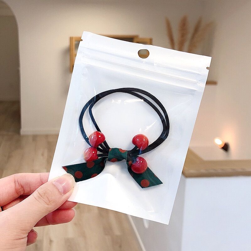 Cột tóc hình trái cây dễ thương - Trâm Bella
