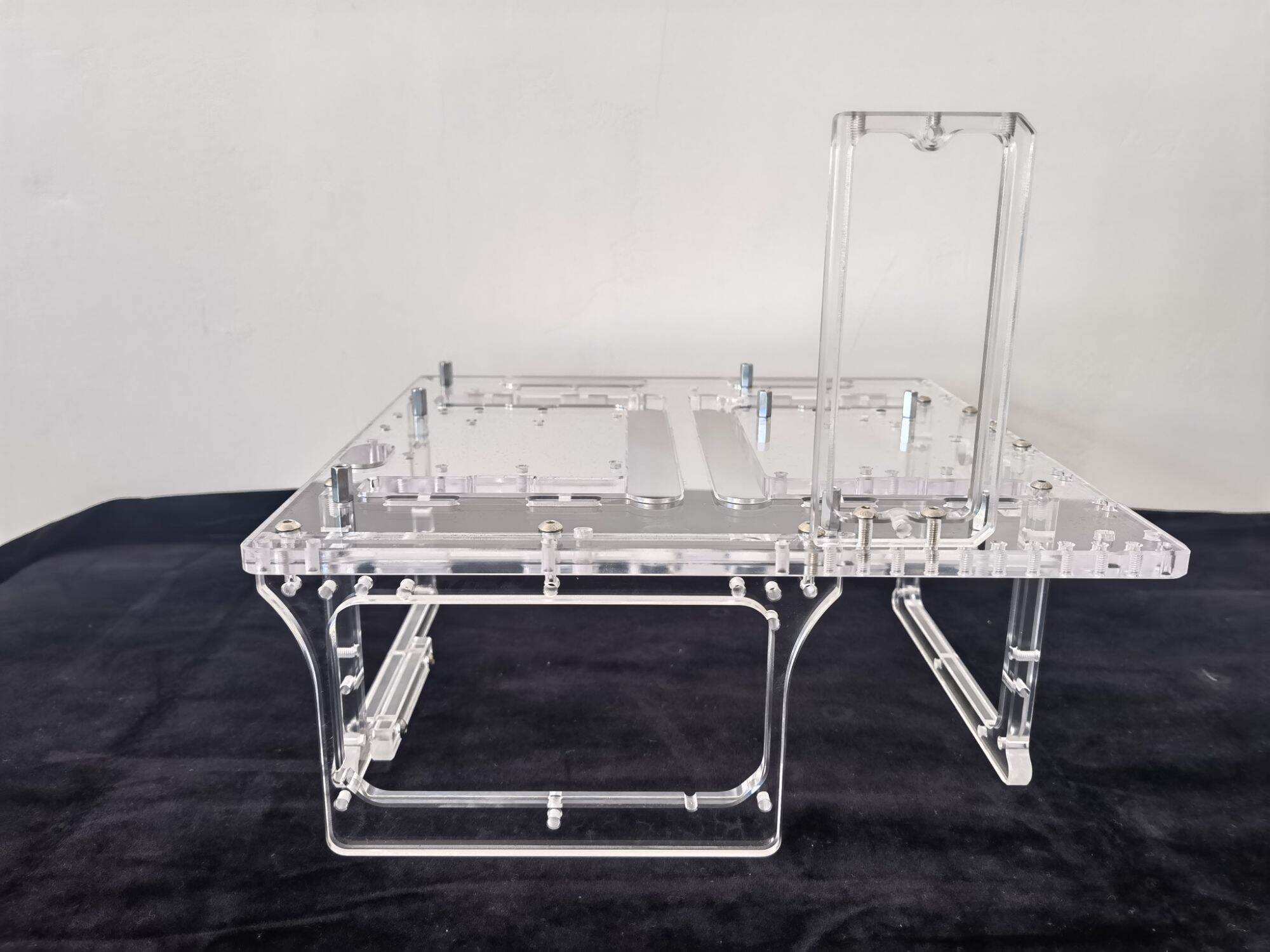 vỏ case benchtable nhựa acrylic CNC chi tiết itx-matx