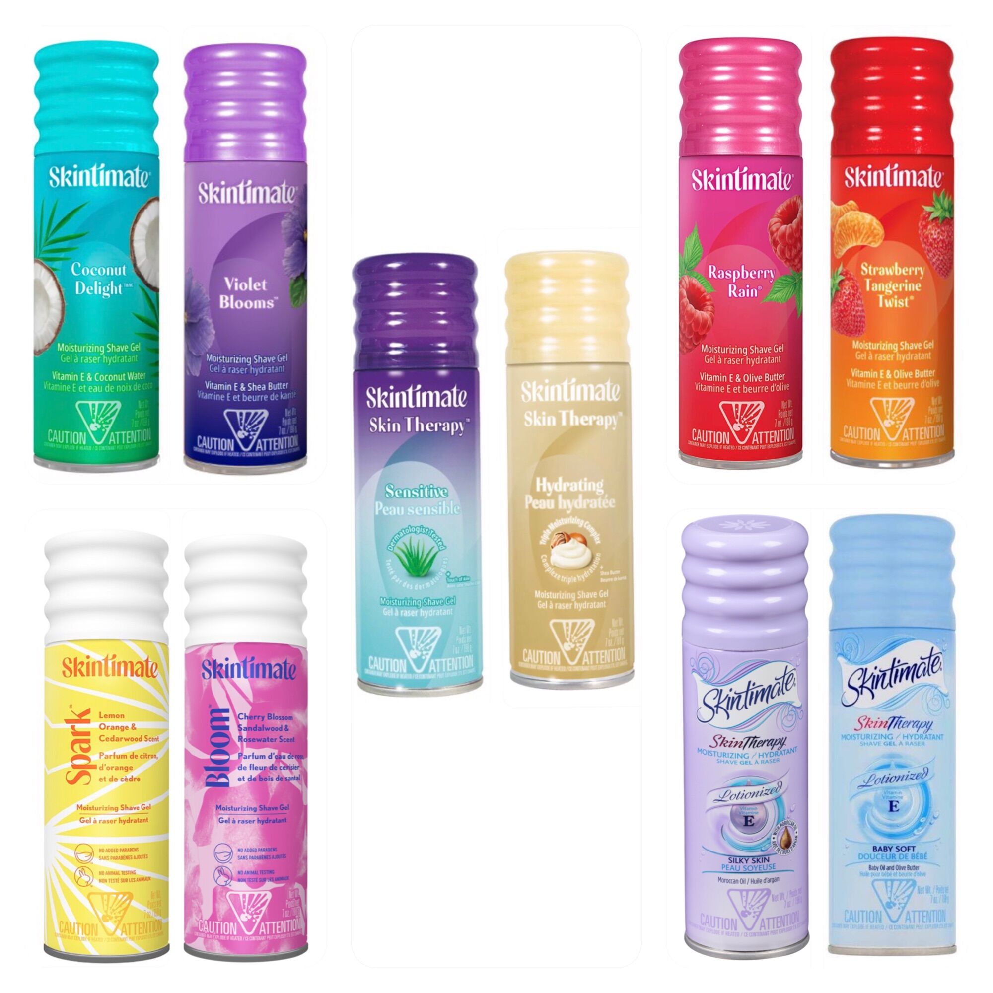 Gel cạo lông Skintimate Moisturizing Shave Gel 198g - Mỹ