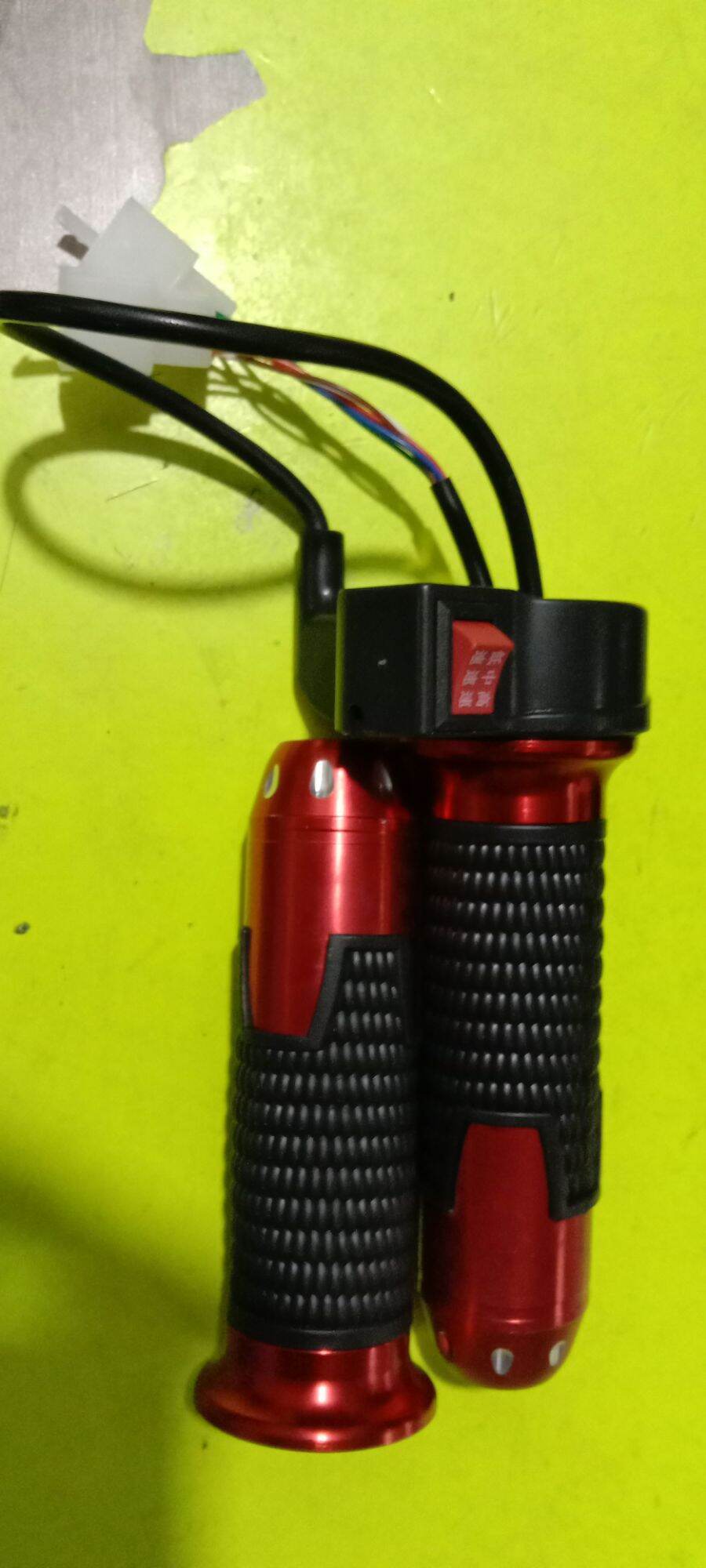 tay ga xe đạp điện bọc nhôm 3 tốc độ