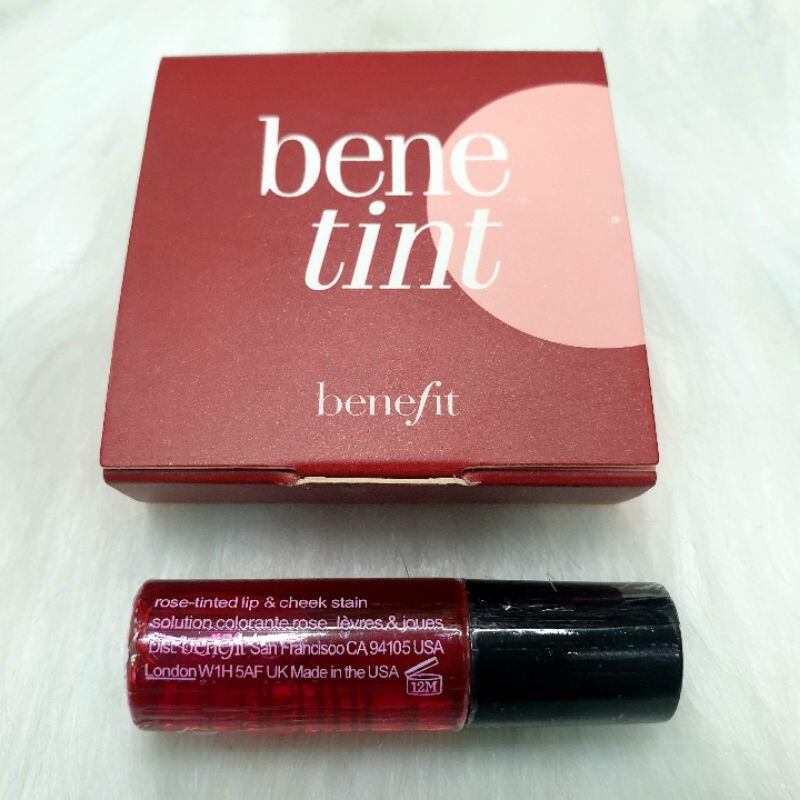 (SẴN HÀNG)💋SON MÔI & MÁ HỒNG TINT Benefit BeneTint 2.5mL