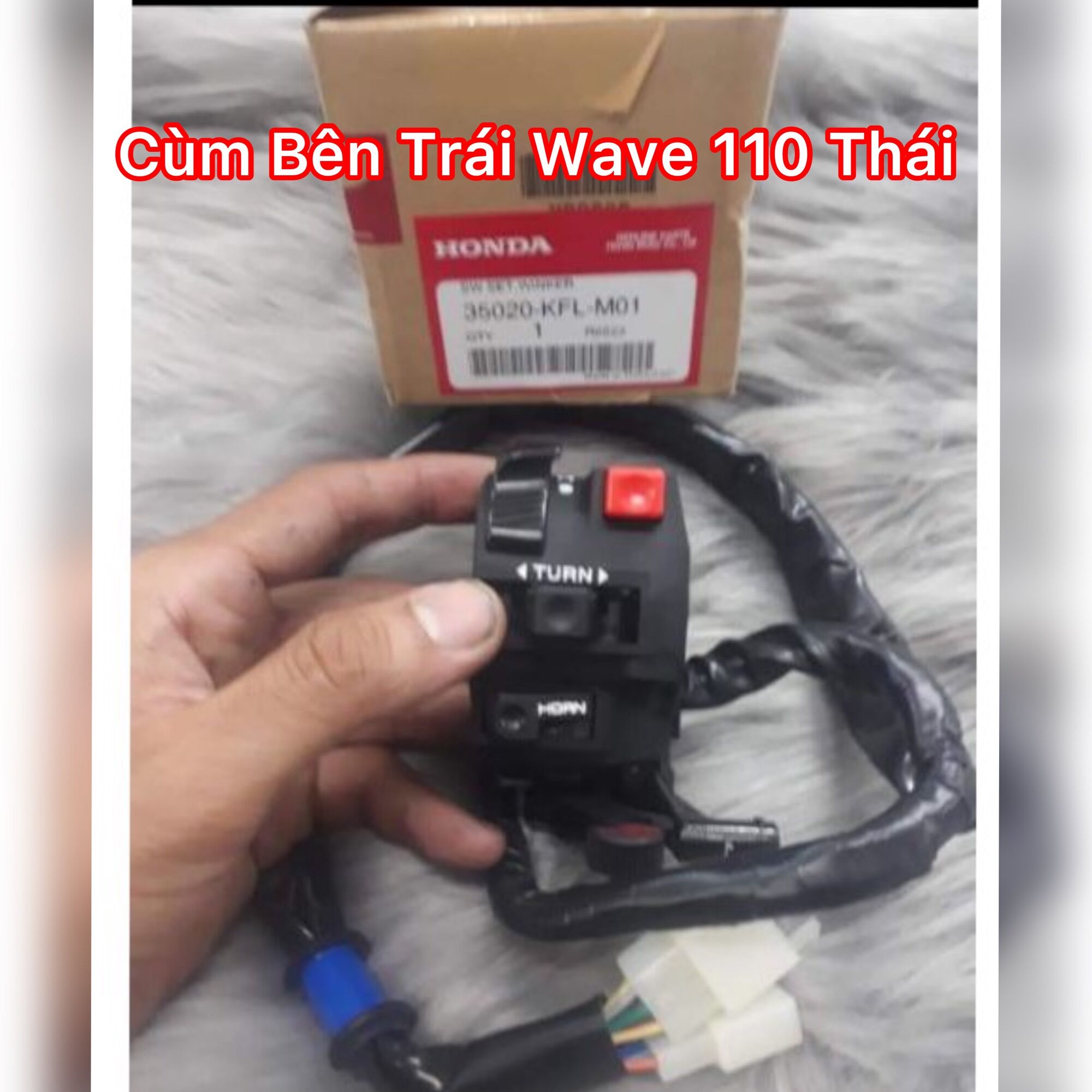 Cùm bên trái wave 110 thái