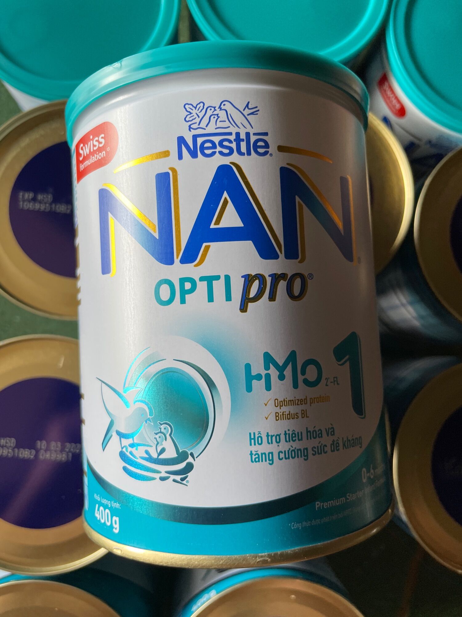 Sữa bột Nan Optipro 1 (0-6 tháng)