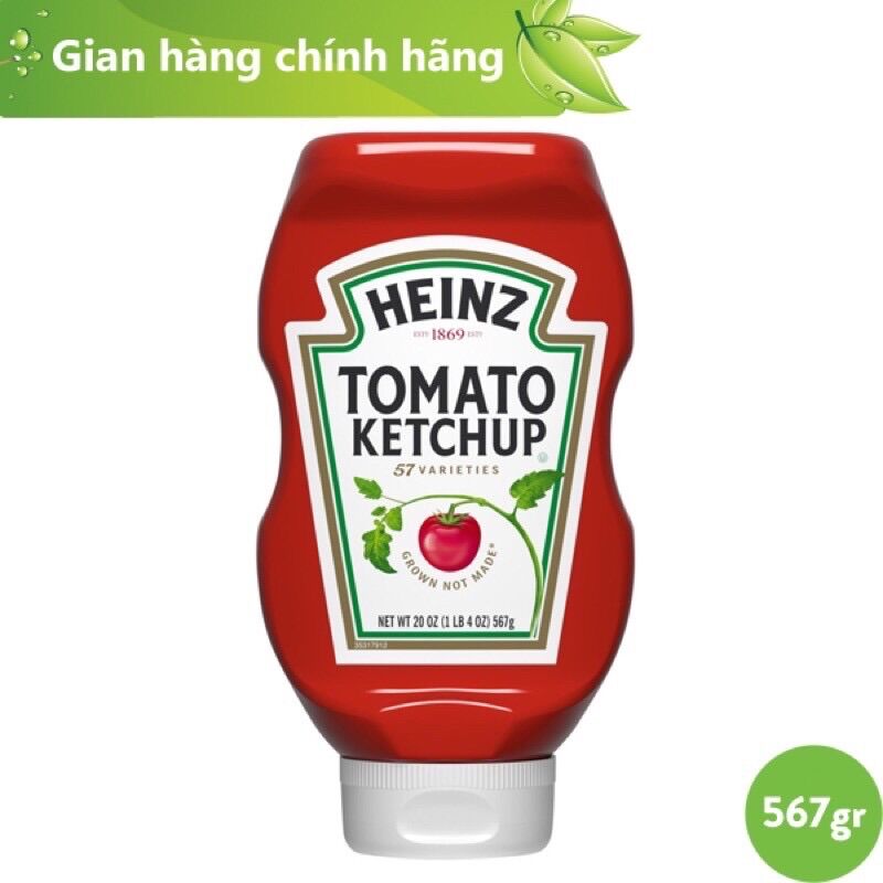 Tương Cà Chua Heinz Tomato Ketchup 576g