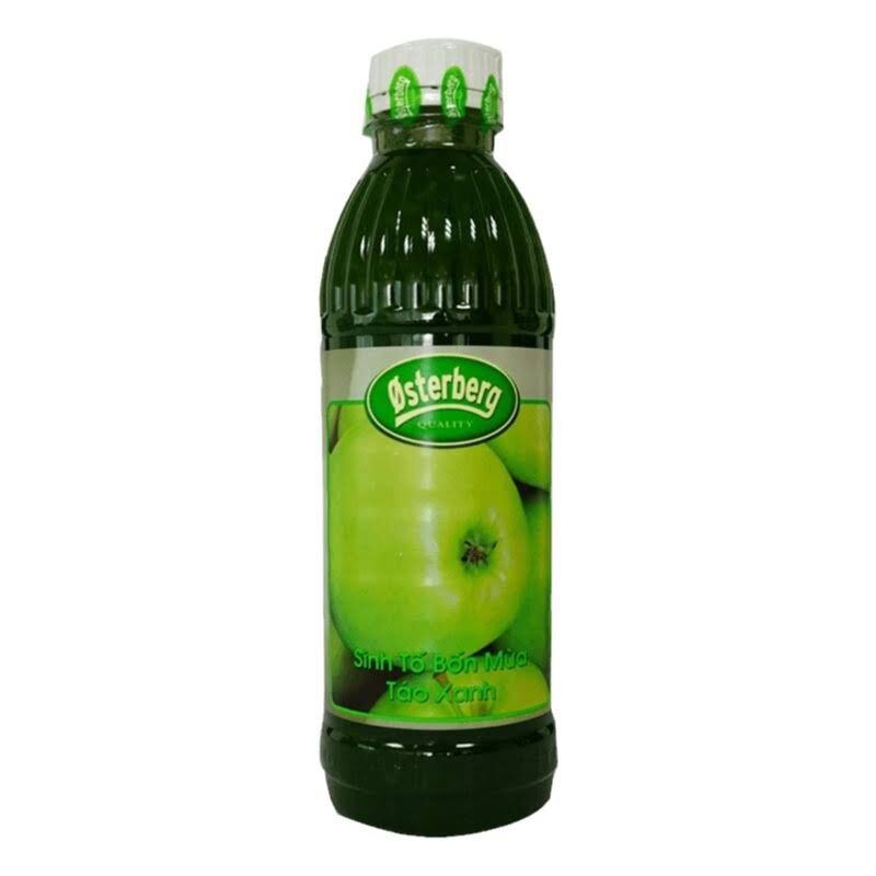 Sinh tố osterberg táo xanh - chai 1l