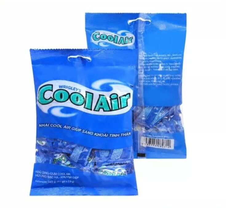 Kẹo cao su hương bạc hà - khuynh diệp Cool Air 50v