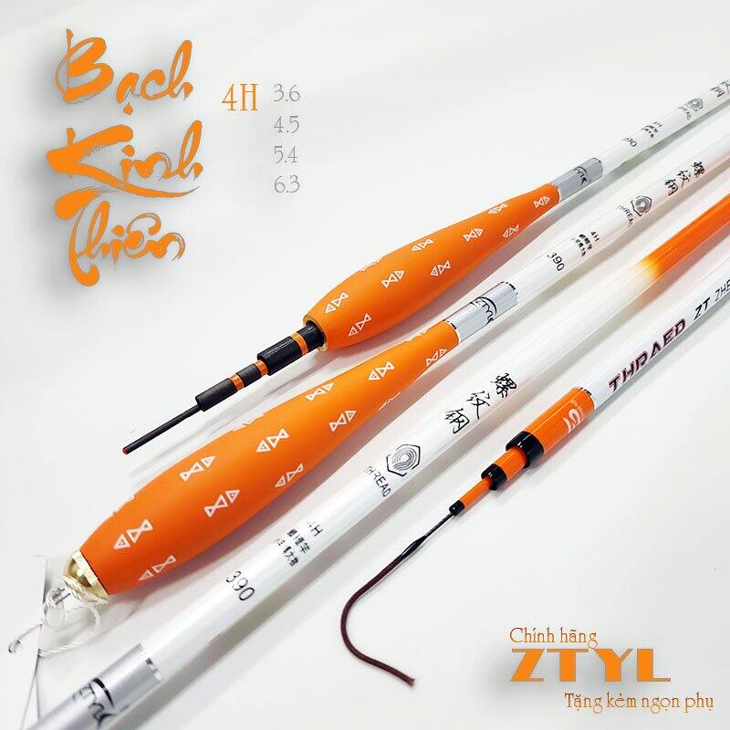 Cần câu cá siêu khỏe .bạch kinh thiên 4h ,3m9